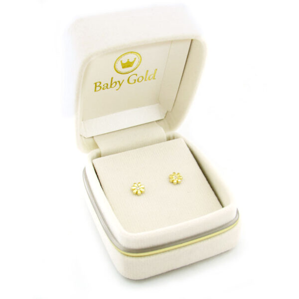 aretes de oro 18k para bebés